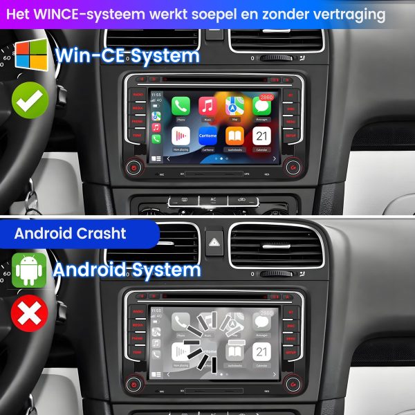 Autoradio voor VW GOLF 5 6 Touran Tiguan Passat Skoda Seat draadloos CarPlay Android Auto Auto Intelligent Systeem Auto Multimedia speler 2din - SWC & Bluetooth & Wifi & DAB - Image 6