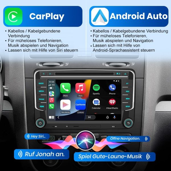 RNS 510 look met DAB + en Carplay/ Android auto - Image 6