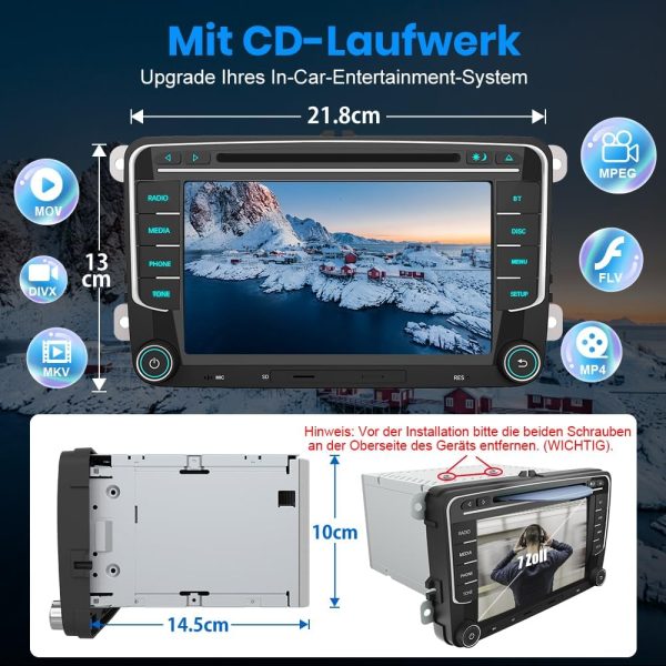 RNS 510 look met DAB + en Carplay/ Android auto - Image 5