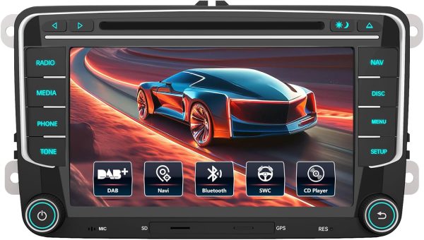 RNS 510 look met DAB + en Carplay/ Android auto