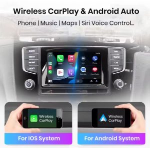 Draadloze CarPlay/Android Auto voor VW Volkswagen Golf 7 + 8 /Nieuwe Polo Seat MIB1/MIB2